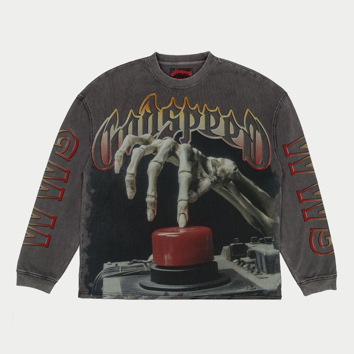 Godspeed Code Red Long Sleeve Tee