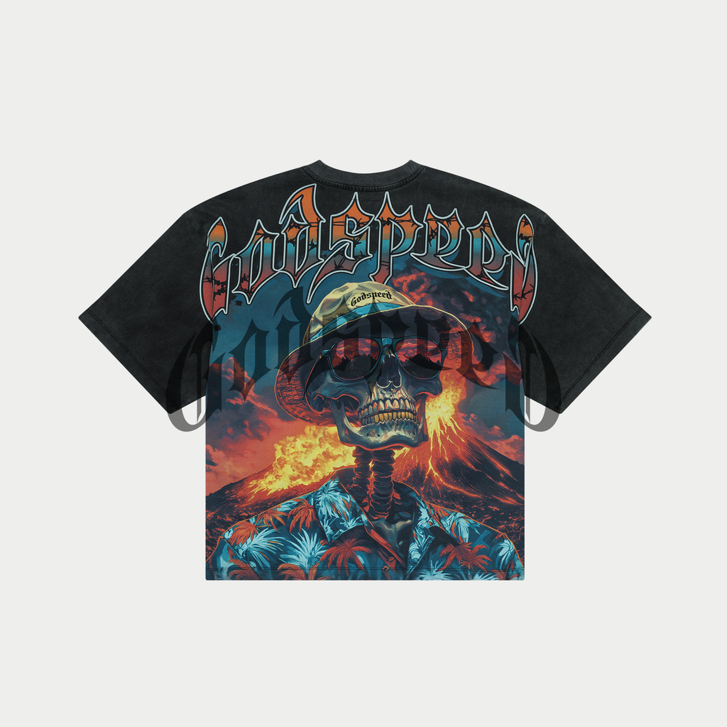 Godspeed “Natural Disaster” Tee – Black Wash