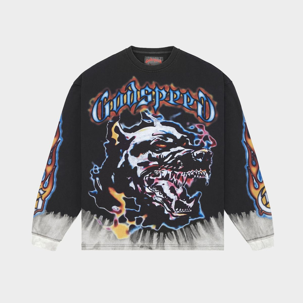 Godspeed Off the Leash LS (Black Wash)