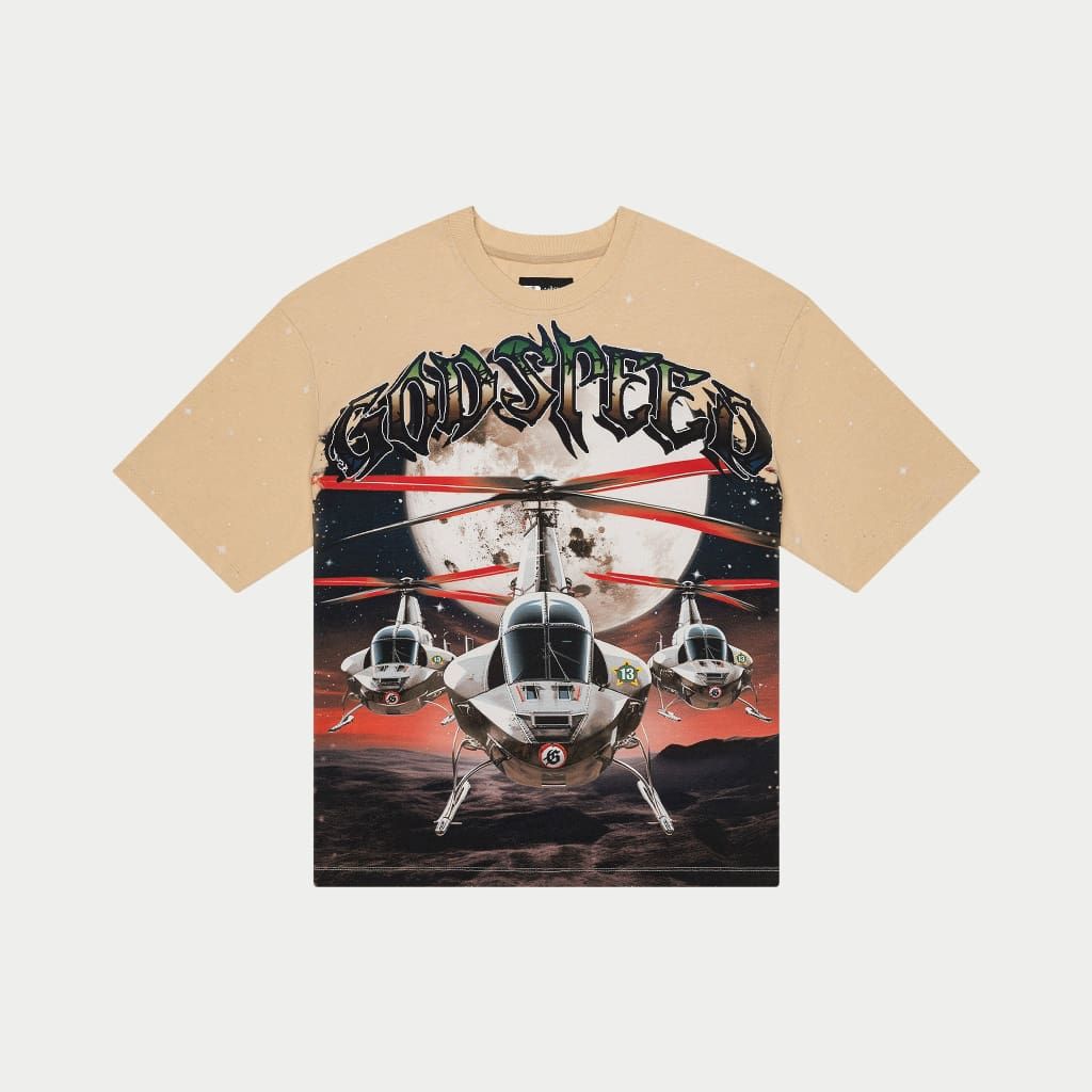 Godspeed Air Strike T-shirt (Beige) (Air-Strike-T-Shirt-Beige)