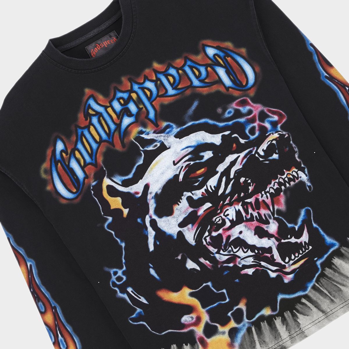 Godspeed Off the Leash LS (Black Wash)