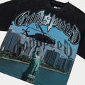 Godspeed “JFK to MIA” Tee – Black Wash
