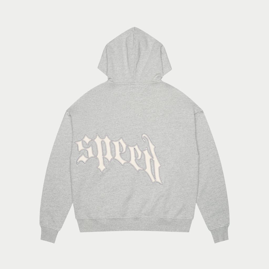 Godspeed OG Logo Hoodie V2 (Heather Grey)